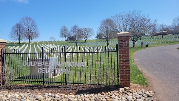 Culpeper National Cemetery grounds