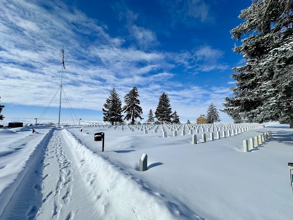 Custer National Cemetery grounds