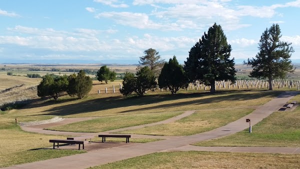 Custer National Cemetery grounds