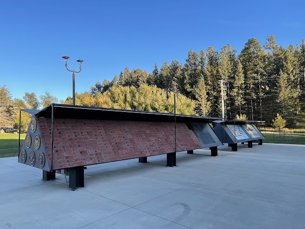 Custer Veterans Memorial Park grounds