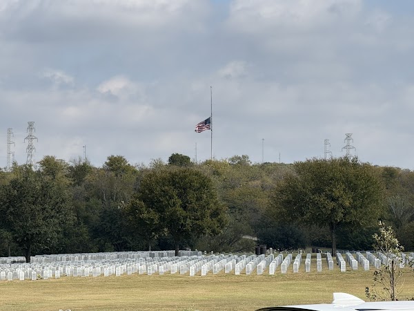 Dallas-Fort Worth National Cemetery grounds