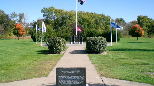 Davenport Memorial Park grounds