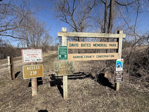 David Bates Memorial Park grounds
