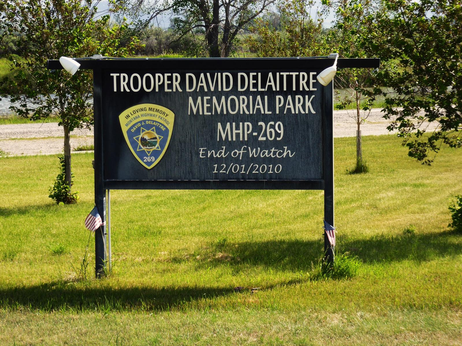 David Delaittre Memorial Park cemetery grounds and headstones