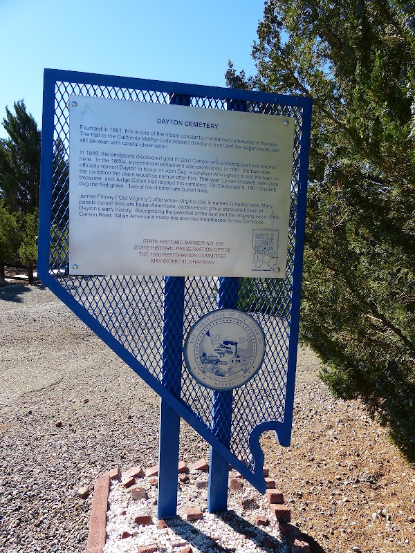 Dayton Cemetery grounds