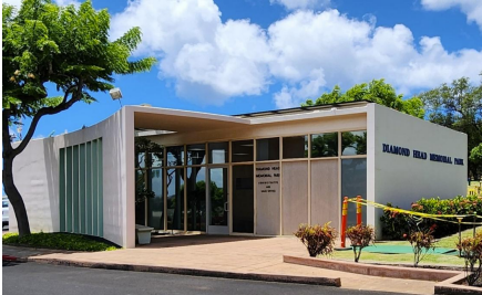 Diamond Head Memorial Park grounds