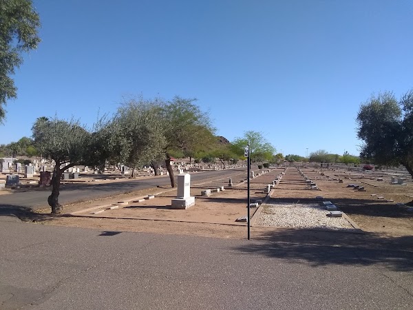 Double Butte Cemetery grounds