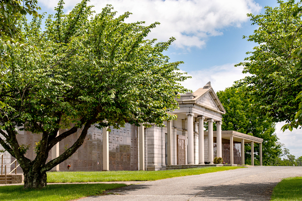 Druid Ridge Cemetery cemetery grounds and headstones