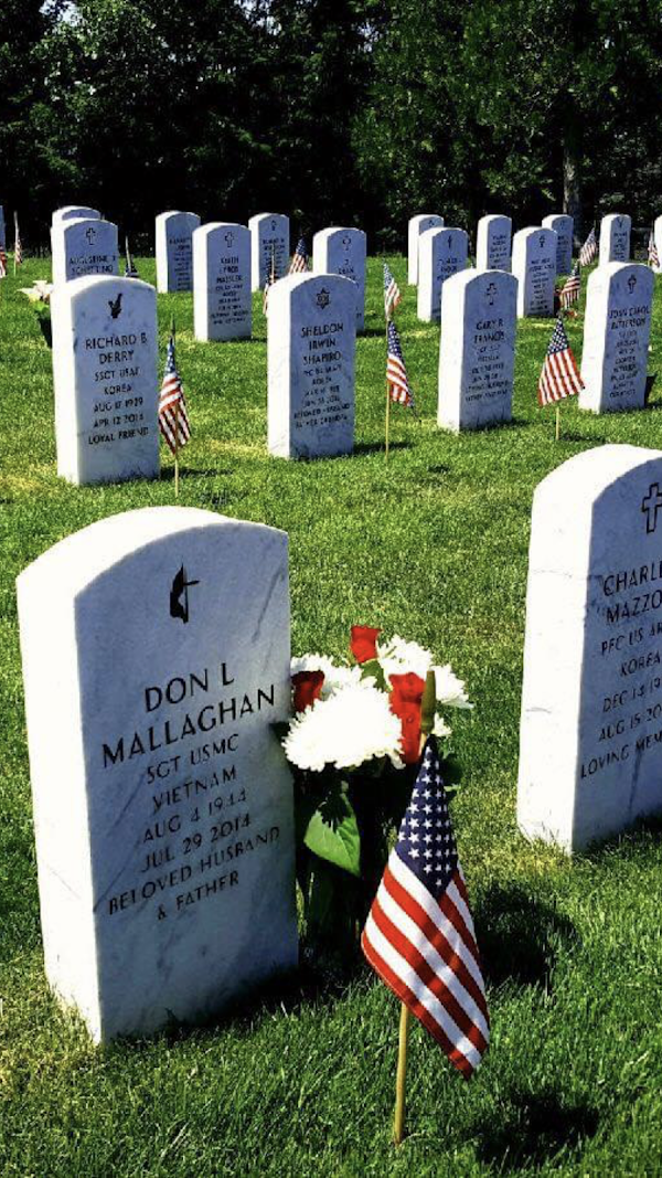 Eagle Point National Cemetery grounds