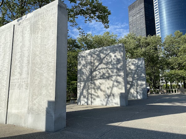East Coast Memorial grounds