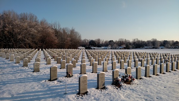 Eastern Carolina State Veterans Cemetery grounds