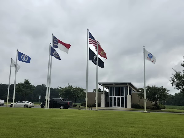 Eastern Carolina State Veterans Cemetery grounds