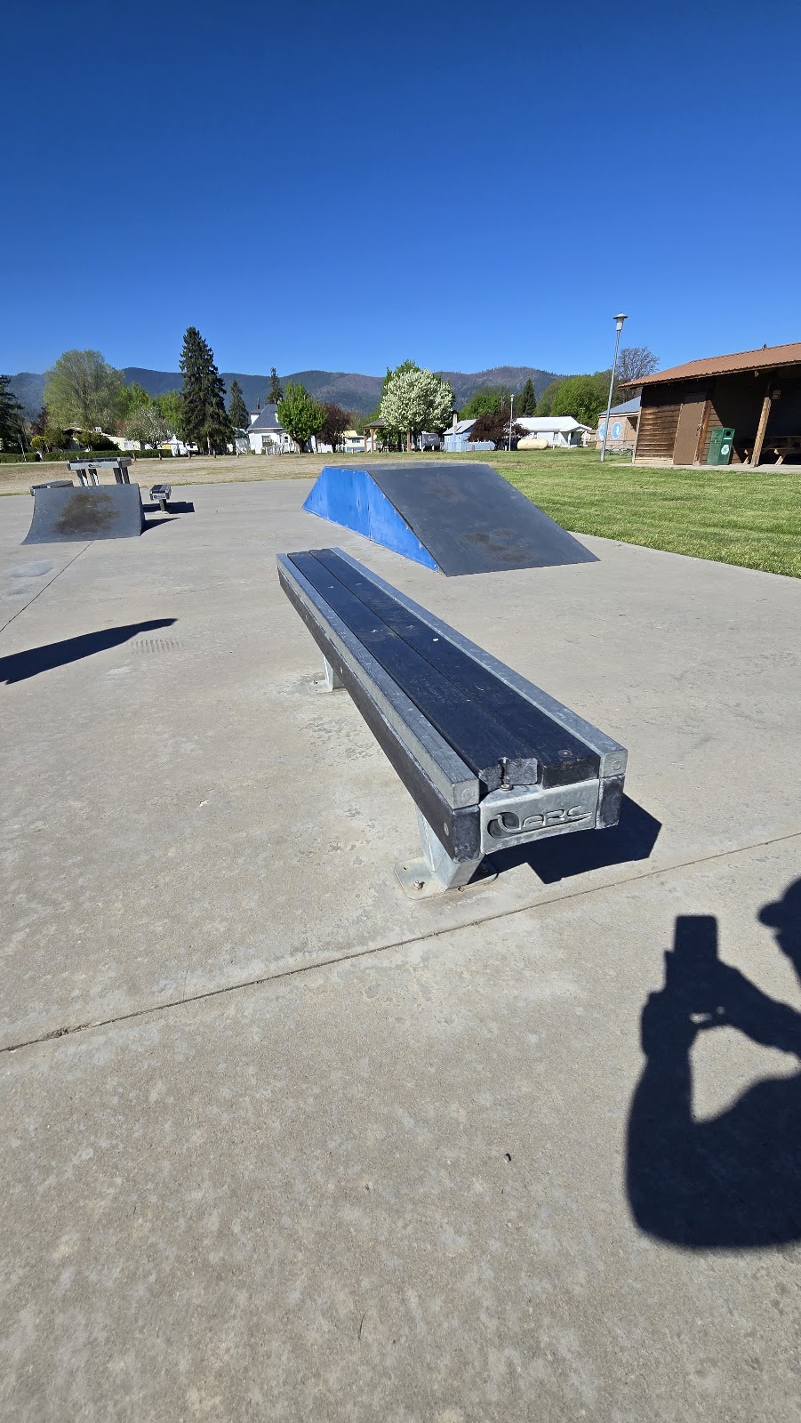 EL Johnson memorial park cemetery grounds and headstones