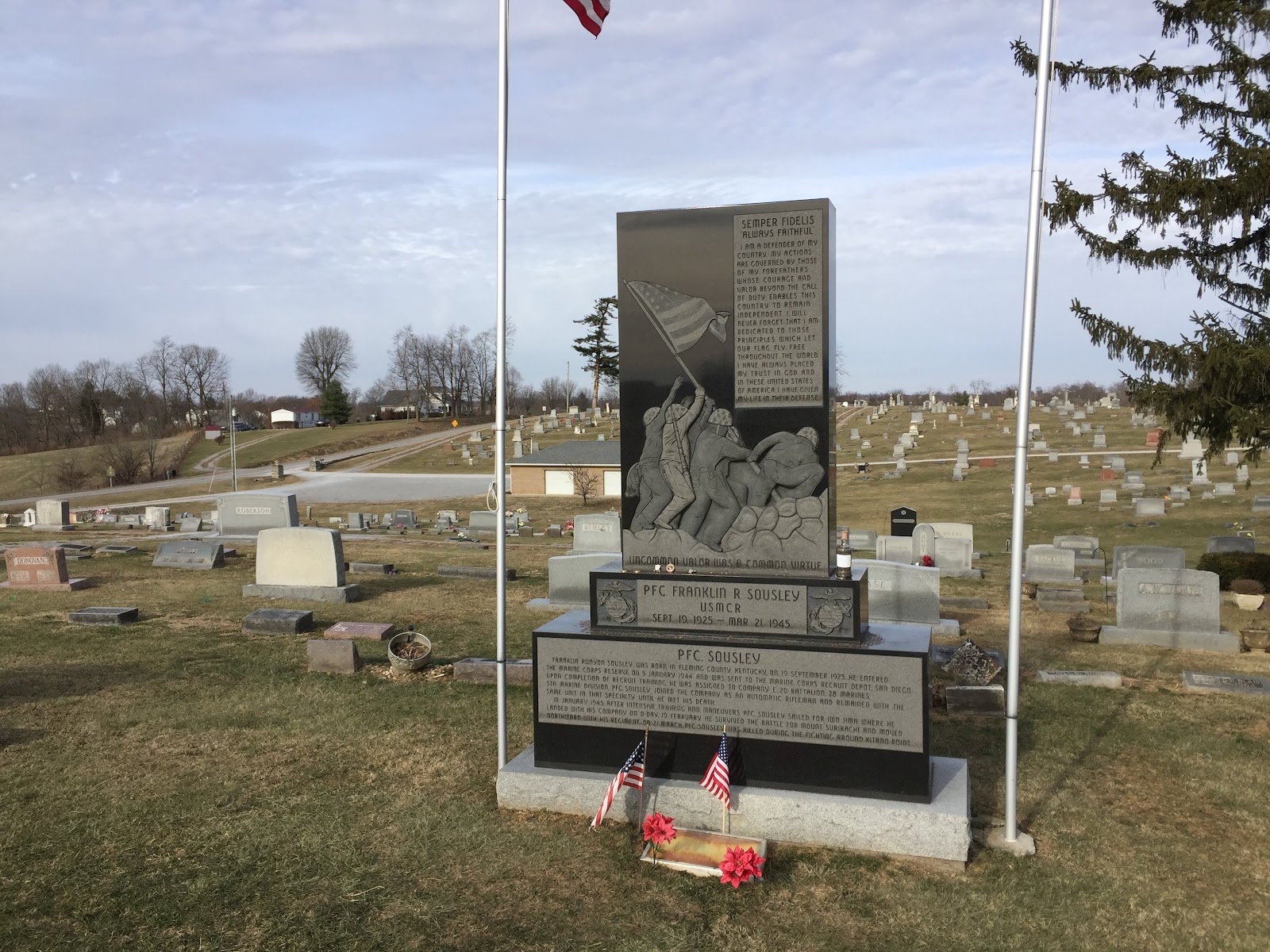 Elizaville Cemetery cemetery grounds and headstones
