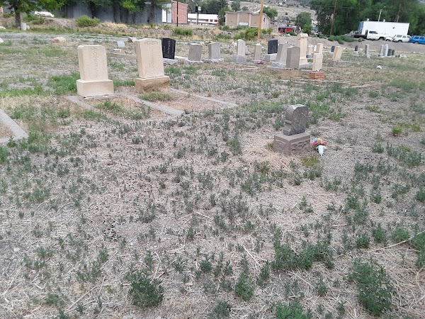Ely Nevada Cemetery grounds