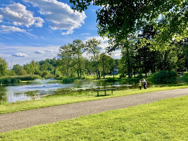 Eugene Levy Memorial Park grounds