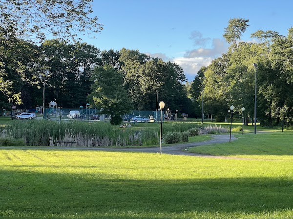 Eugene Levy Memorial Park grounds