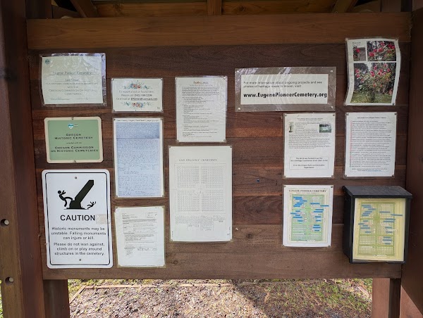 Eugene Pioneer Cemetery grounds