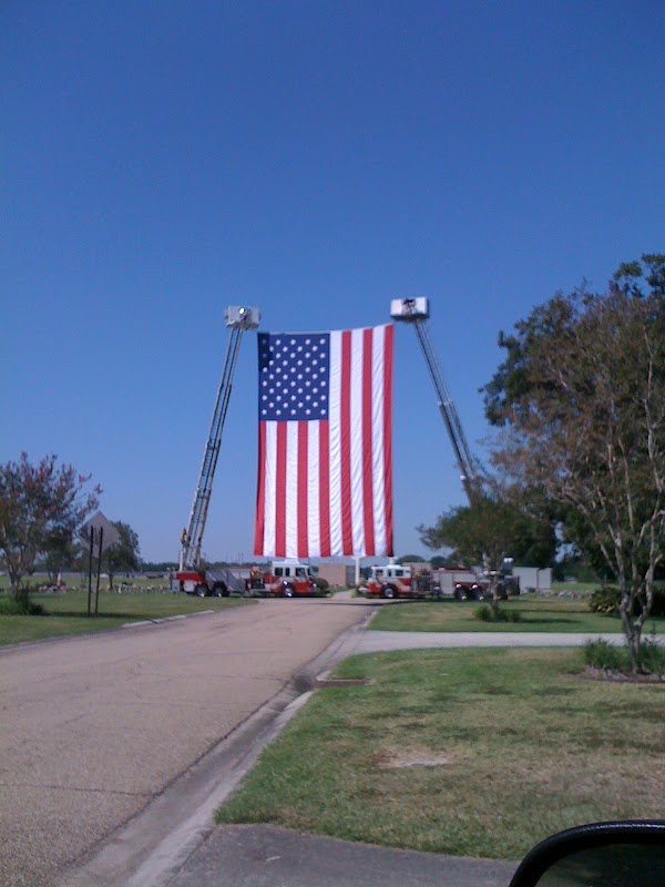 Evangeline Memorial Gardens Cemetery grounds
