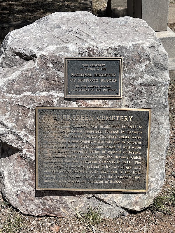 Evergreen Cemetery grounds