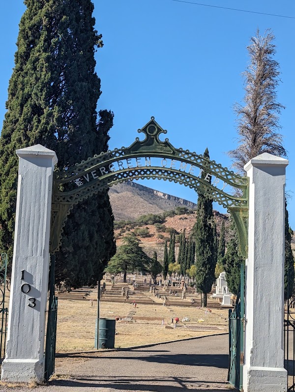 Evergreen Cemetery grounds