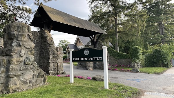 Evergreen Cemetery grounds