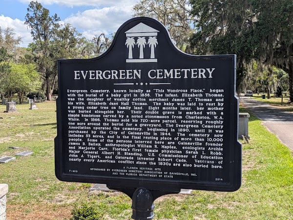 Evergreen Cemetery grounds