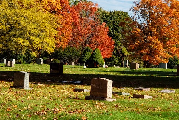 Evergreen Cemetery grounds