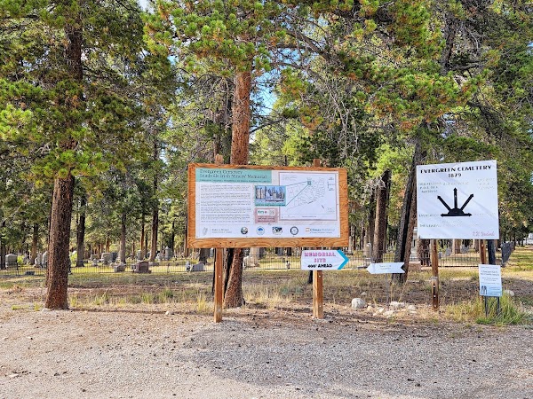 Evergreen Cemetery grounds