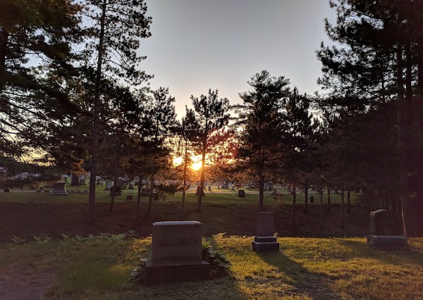 Evergreen Cemetery grounds