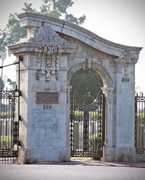 Evergreen Cemetery grounds