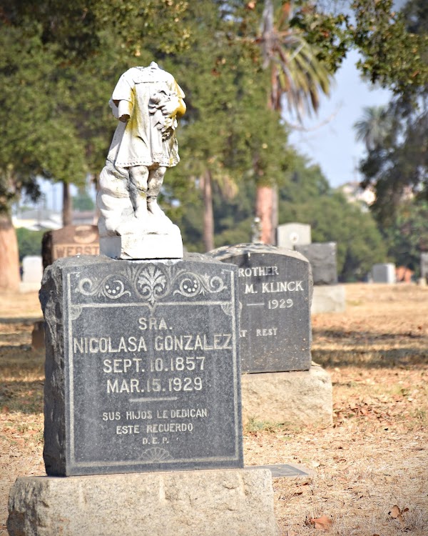 Evergreen Cemetery grounds