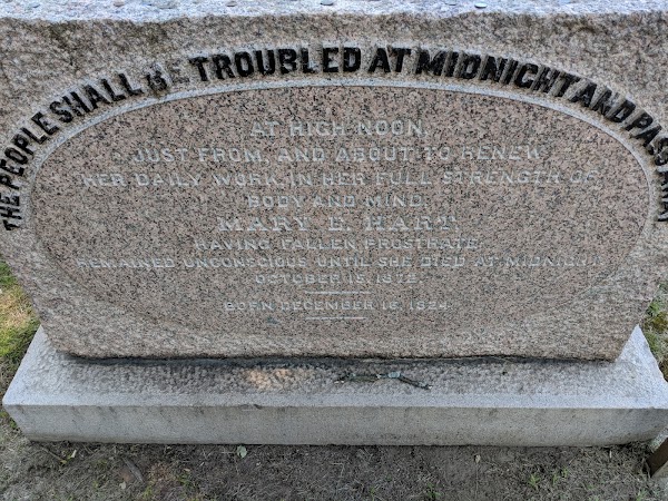 Evergreen Cemetery grounds