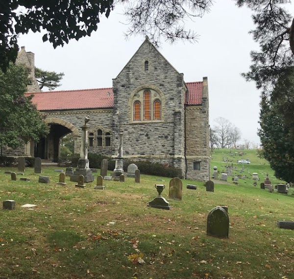 Evergreen Cemetery grounds