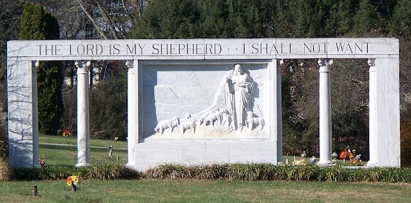 Evergreen Memorial Gardens grounds