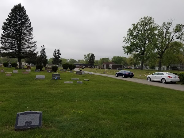 Evergreen Memorial Park grounds