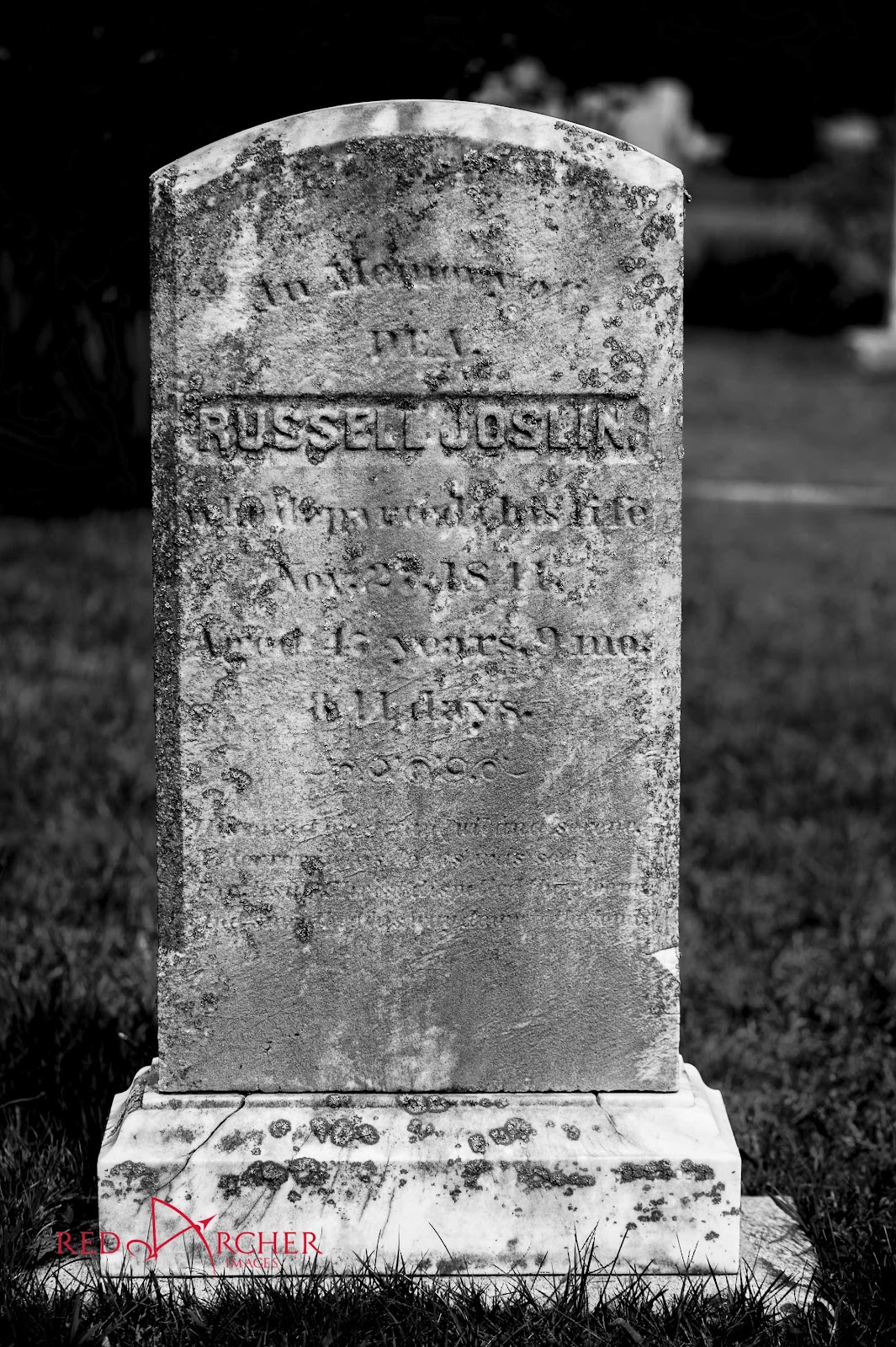 Exeter Cemetery headstone and grounds