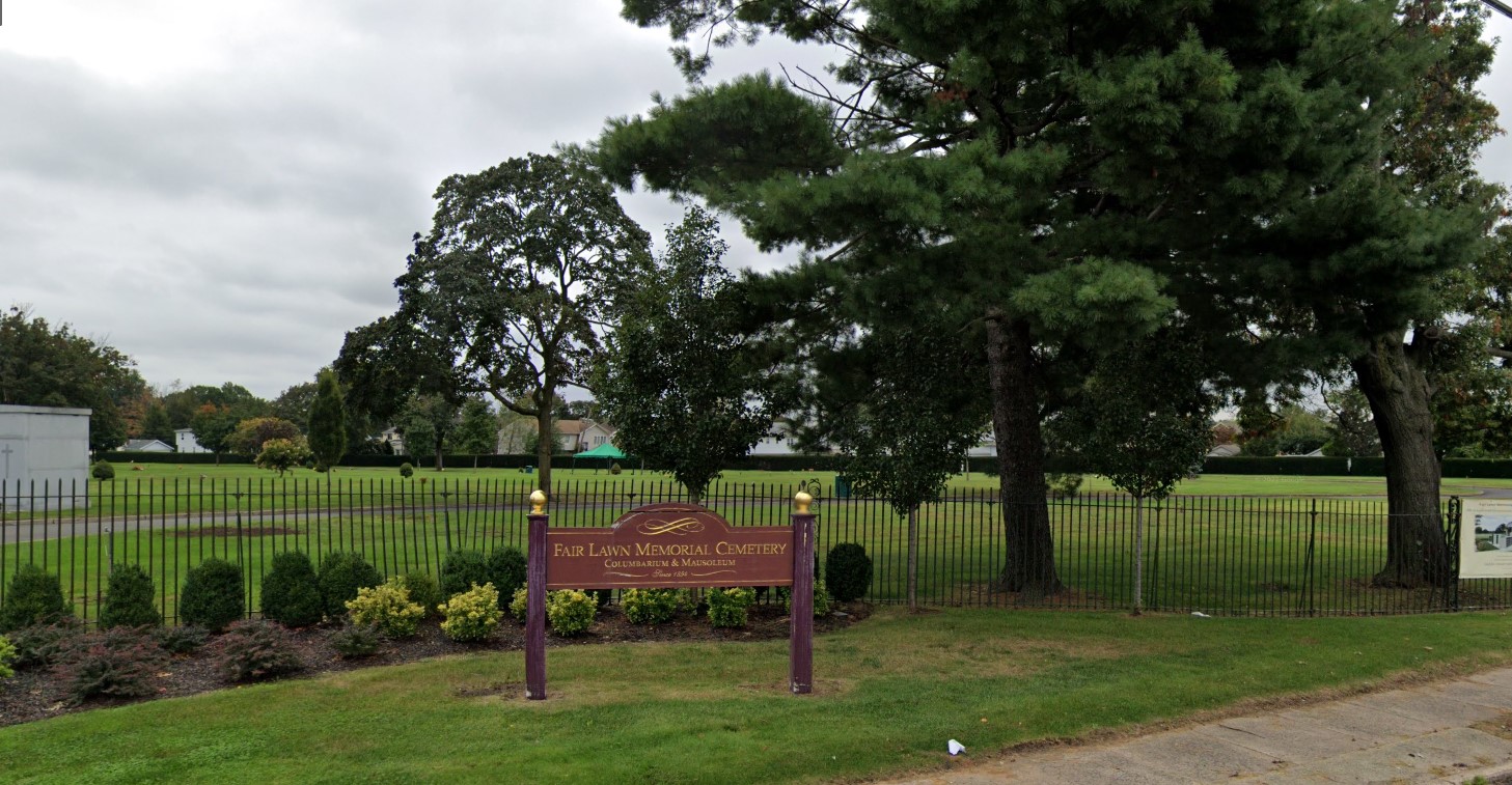 Fair Lawn Memorial Cemetery & Mausoleum headstone and grounds
