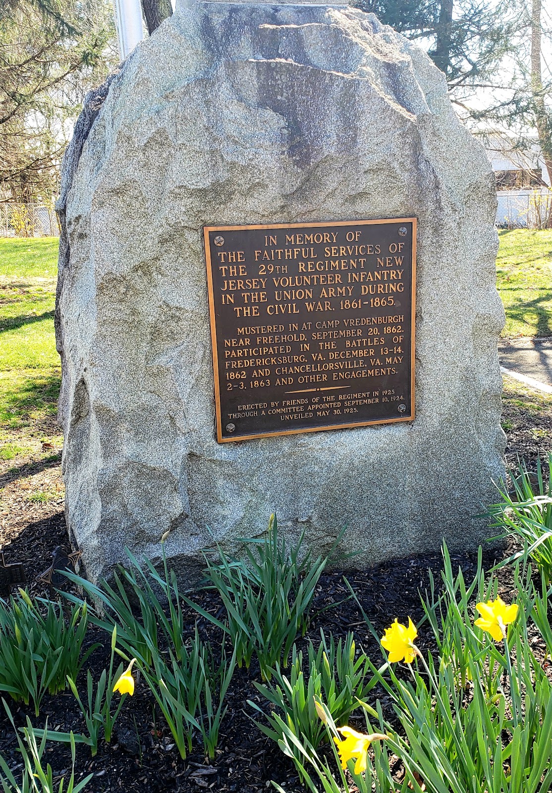 Fair View Cemetery headstone and grounds
