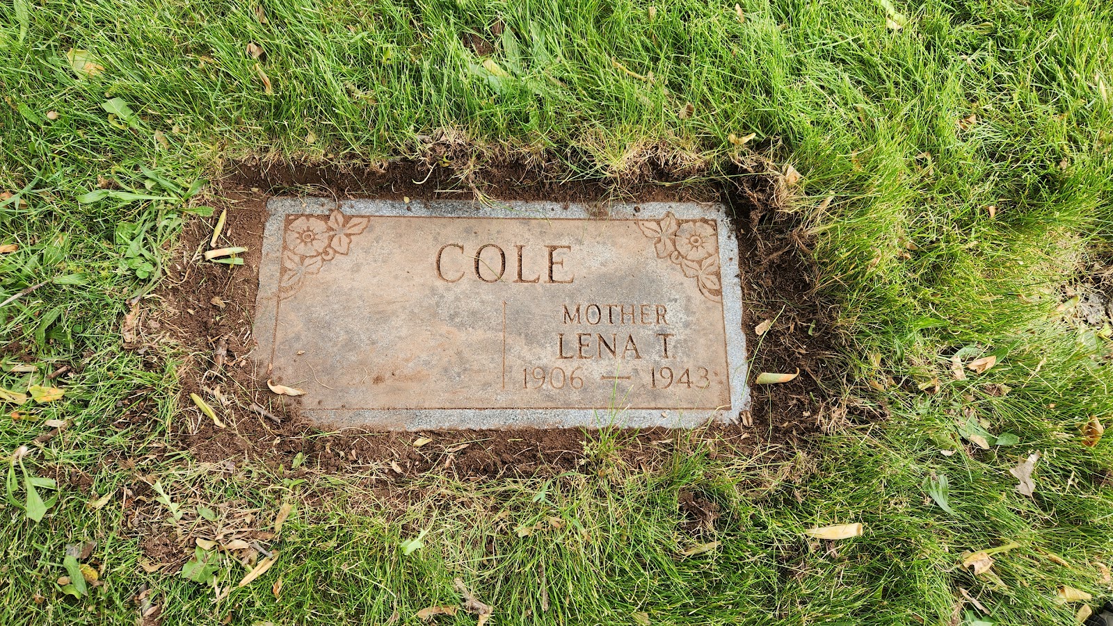 Fairmount Cemetery & Crematory headstone and grounds