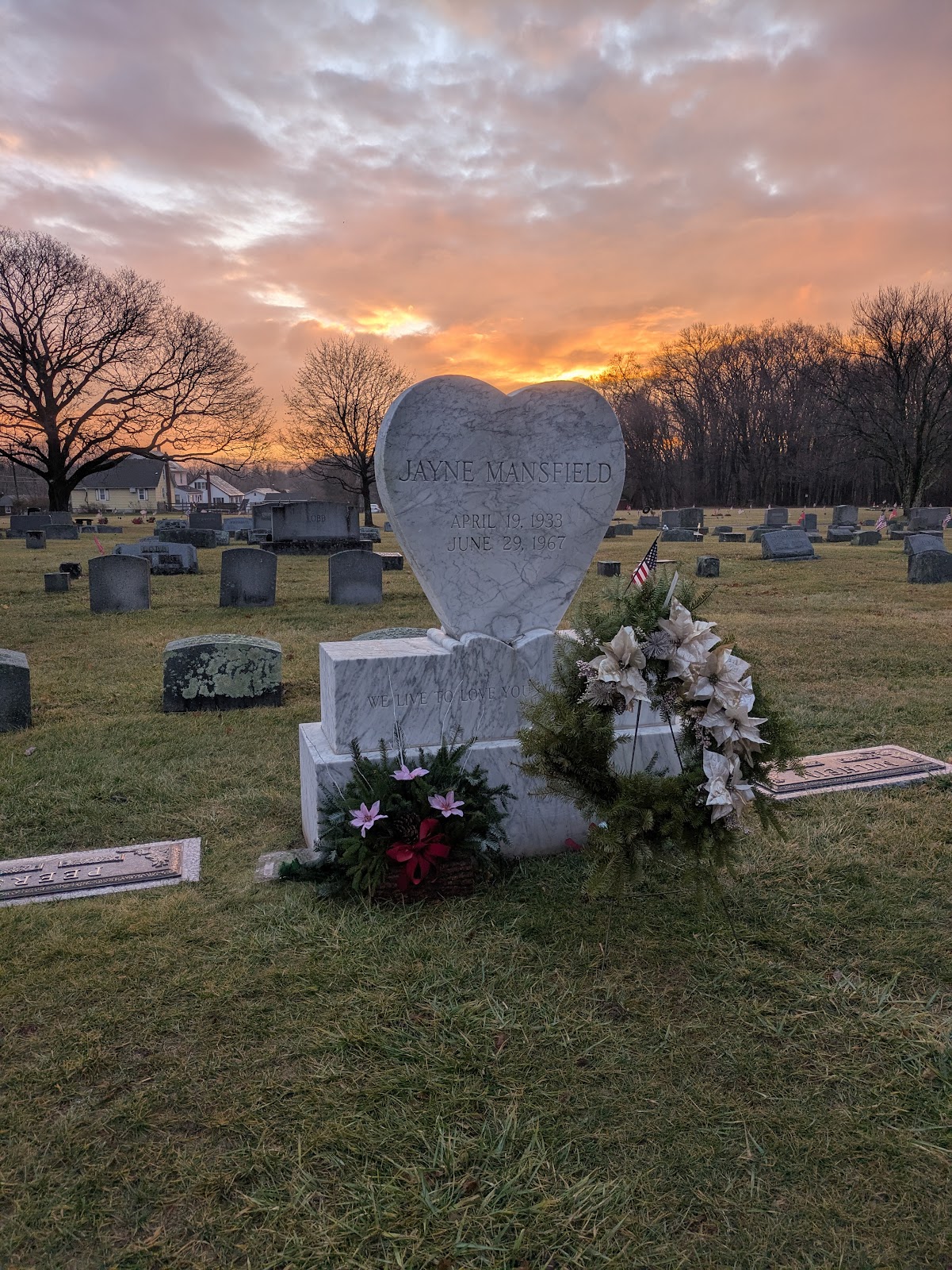 Fairview Cemetery cemetery grounds and headstones