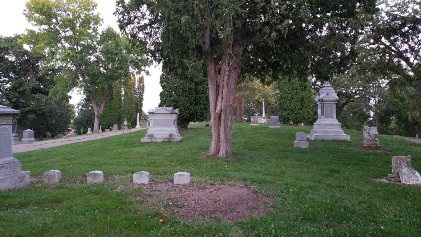 Fairview Cemetery cemetery grounds and headstones