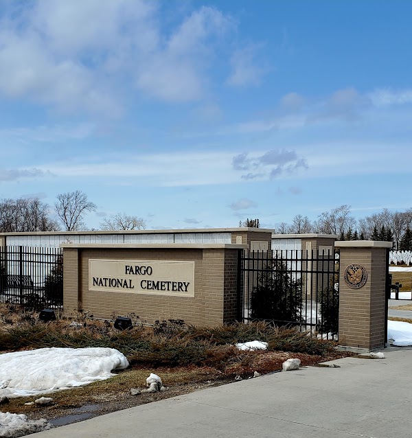 Fargo National Cemetery grounds