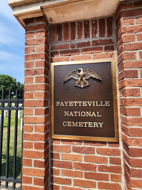Fayetteville National Cemetery grounds