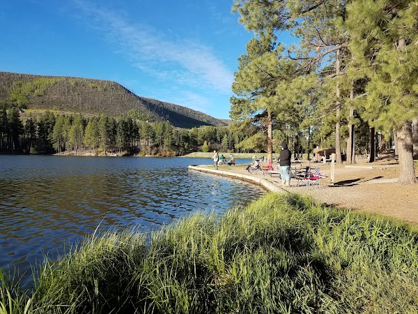 Fenton Lake State Park grounds