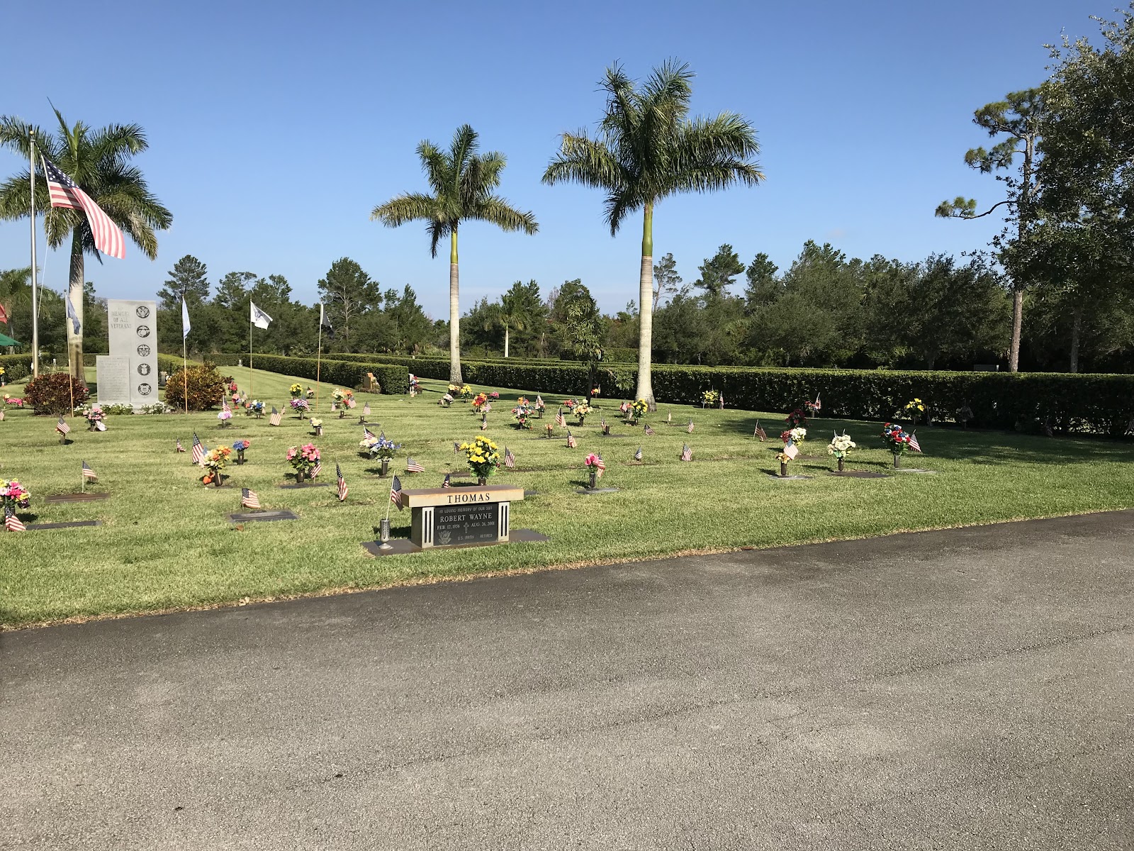 Fernhill Memorial Gardens & Mausoleum cemetery grounds and headstones