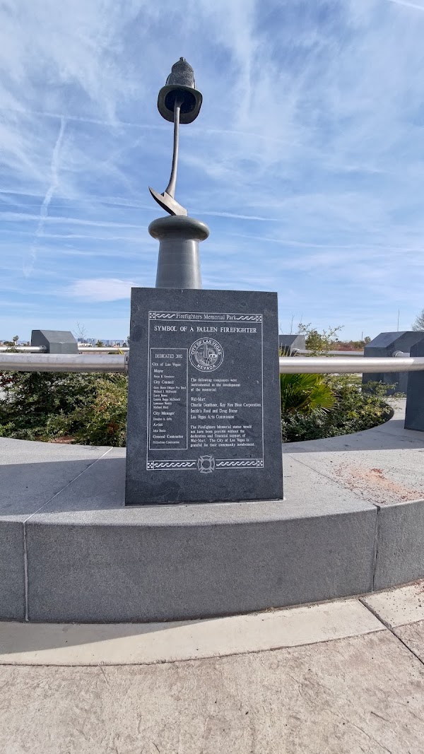 Firefighters Memorial Park grounds