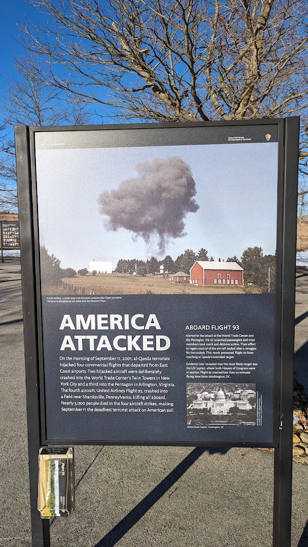 Flight 93 National Memorial grounds