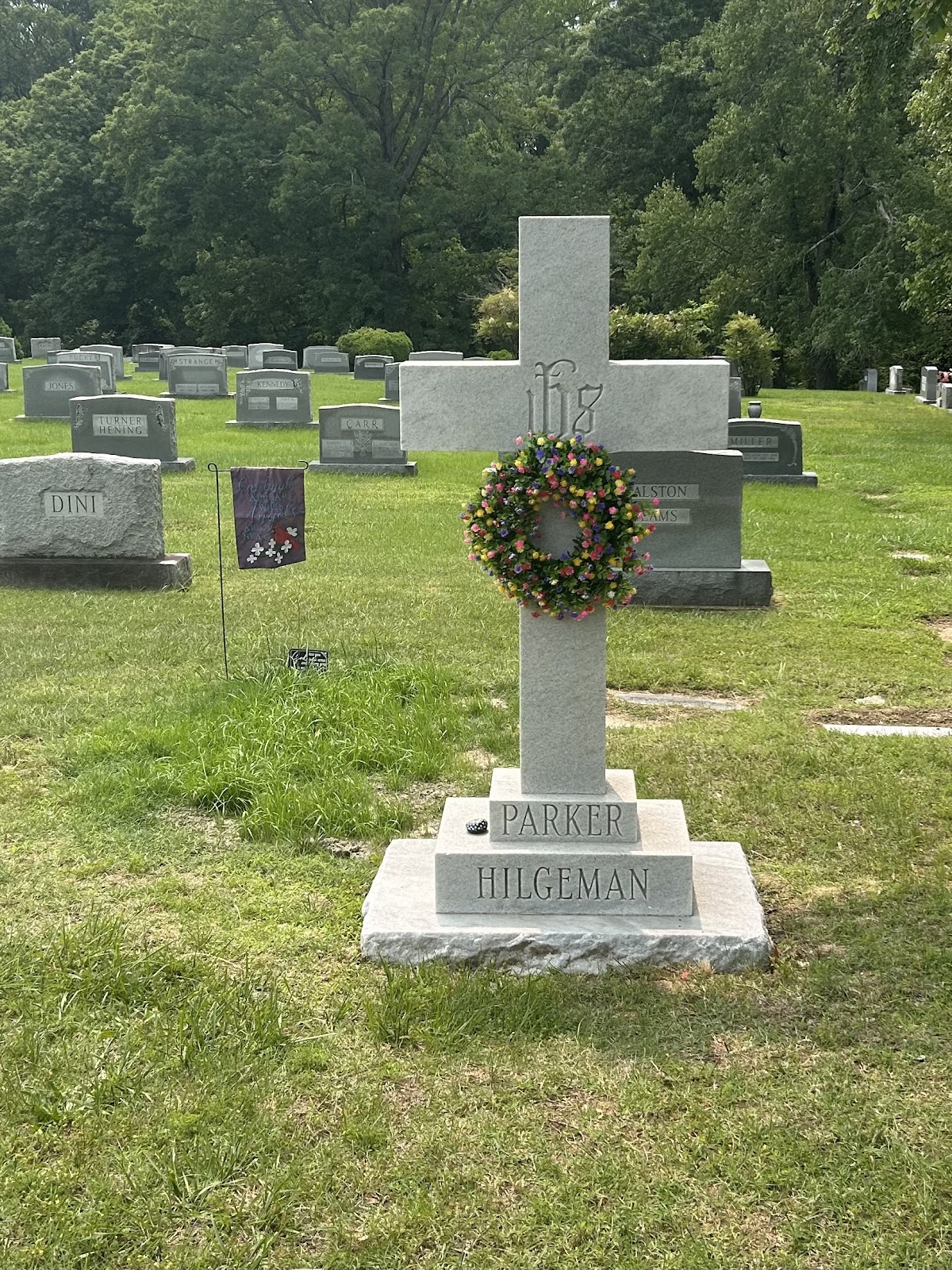 Forest Lawn Cemetery cemetery grounds and headstones