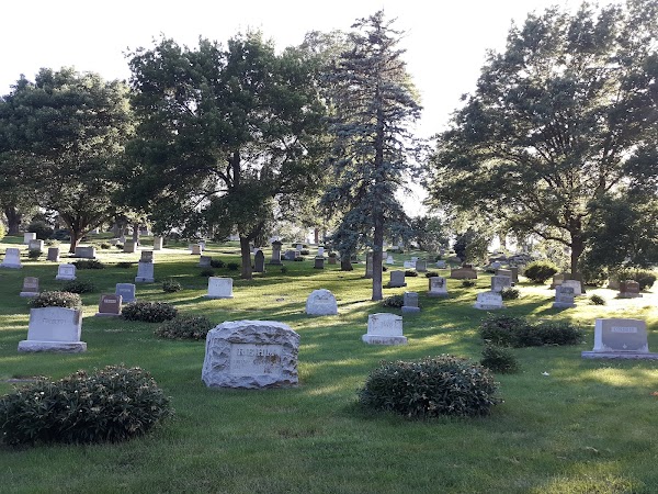 Forest Lawn Funeral Home, Cemetery, and Mausoleum grounds